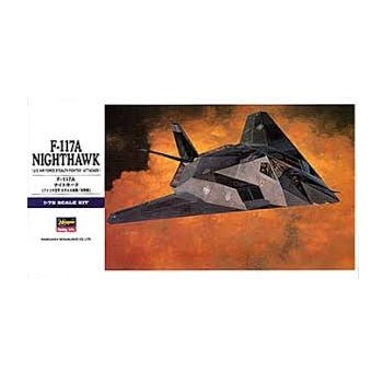 HASEGAWA 1/72 F117A Nighthawk Aircraft