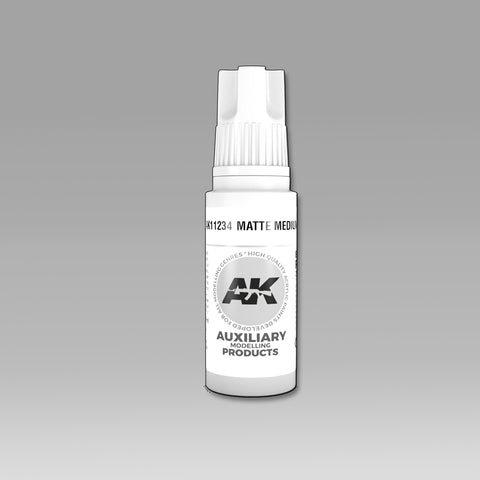 Matte Medium 3G Acrylic Paint 17ml Bottle