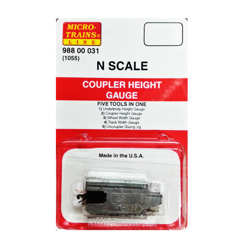 N SCALE COUPLER HEIGHT GAUGE