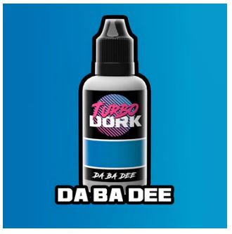 TURBO DORK Da Ba Dee Metallic Acrylic Paint 20ml Bottle