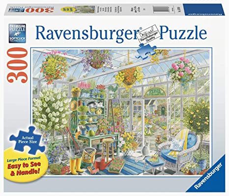 300-LARGE-PIECE Greenhouse Heaven PUZZLE