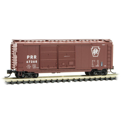 N 40' DOUBLE DOOR BOXCAR PRR #67368