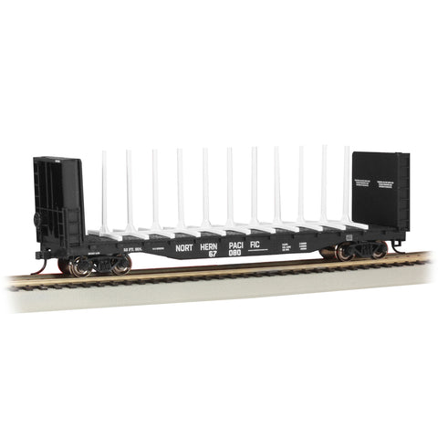 HO 52' CENTERBEAM BULKHEAD FLATCAR NP