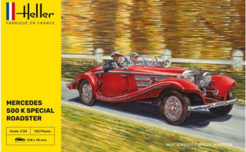 HELLER 1/24 Mercedes Benz 500K Special Roadster