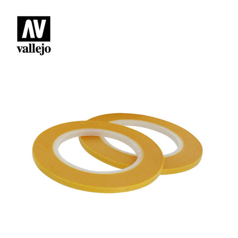 VALLEJO Precision Masking Tape 3mmx18m (2/pk)