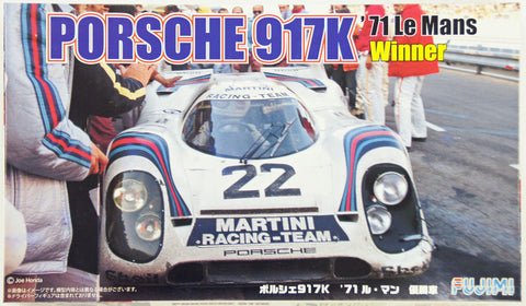 FUJIMI  1/24 Porsche 917K Martini 1971 LeMans Winner Race Car