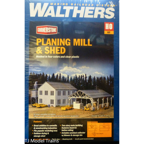 HO PLANING MILL AND SHED KIT