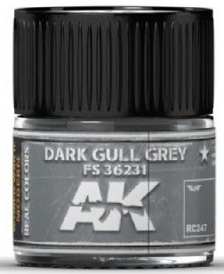 Real Colors: Dark Gull Grey FS36231 Acrylic Lacquer Paint 10ml Bottle