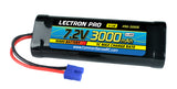 LECTRONPRO NIMH 7.2V 6-CELL 3000mah FLAT W/ EC3