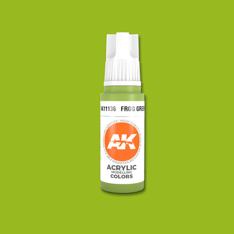 AKI Frog Green Acrylic Paint 17ml Bottle