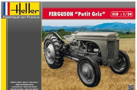 Heller 1/24 Ferguson TE20 Petit Gris Farm Tractor