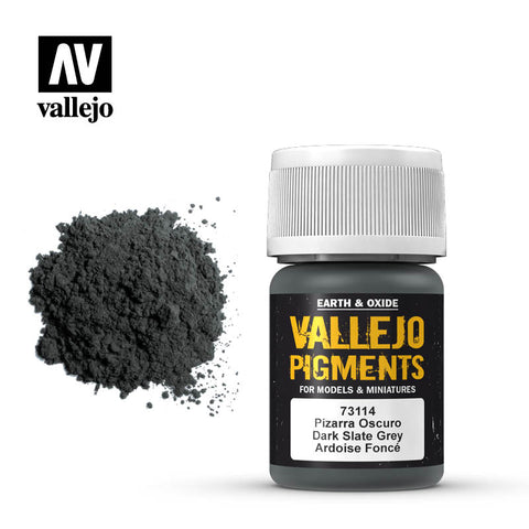 VALLEJO 	30ml Bottle Dark Slate Grey Pigment Powder