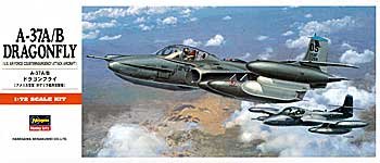 HASEGAWA 1/72 A37A/B Dragonfly Aircraft