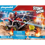 PLAYMOBIL STUNT FIRE QUAD