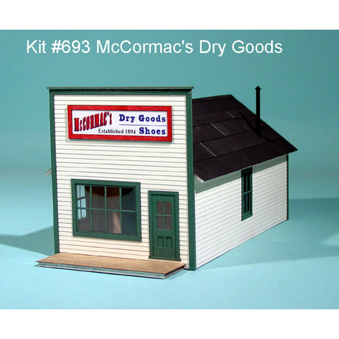N MCCORMAC'S DRY GOODS STORE KIT