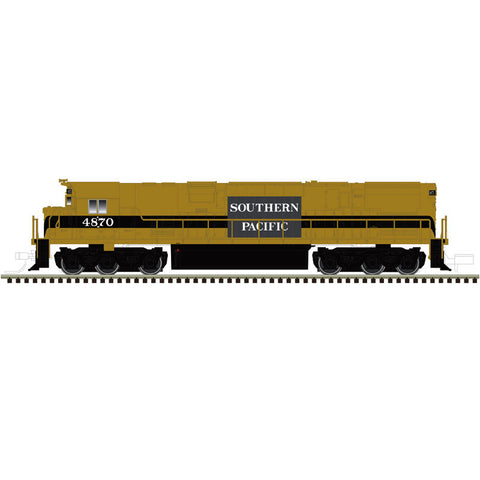 ATLAS  N Alco C628 w/LokSound & DCC - Master(R) -- Southern Pacific #4870 (Ex-Alco Demonstrator Patched; gold, black, gray)