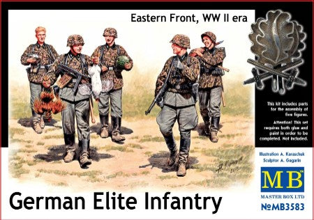 MASTERBOX  1/35 WWII German Elite Infantry Eastern Front (5)