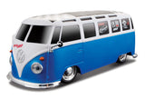 MAISTO 1/24  VOLKSWAGEN VAN SAMBA WHITE/BLUE