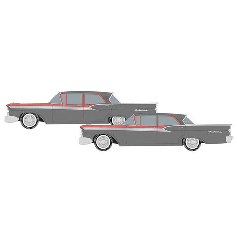 N 1959 FORD FAIRLANE GERANIUM/GUNSMOKE GRAY