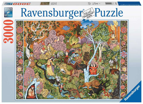 3000-PIECE Garden of Sun Signs PUZZLE