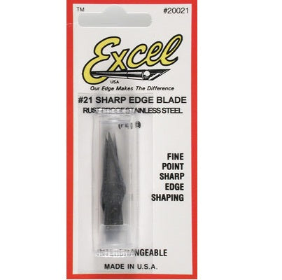 EXCEL #21 Blade, Stainless Steel (5)