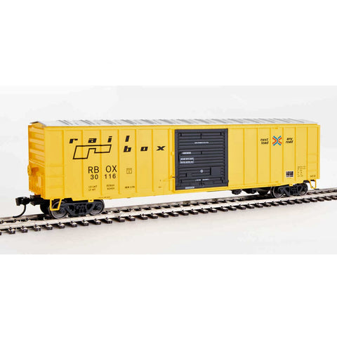 HO ACF EXTERIOR POST BOXCAR RAILBOX #30116