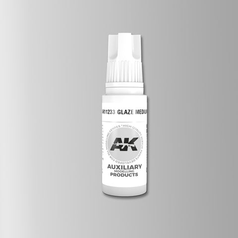 AKI Glaze Medium 3G Acrylic Paint 17ml Bottle