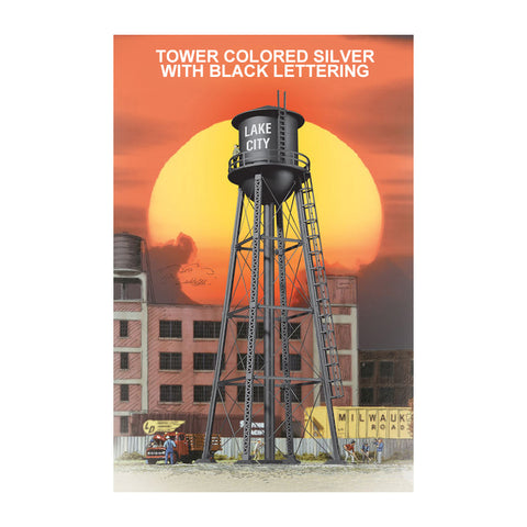 HO CITY SILVER WATER TOWER BUILT