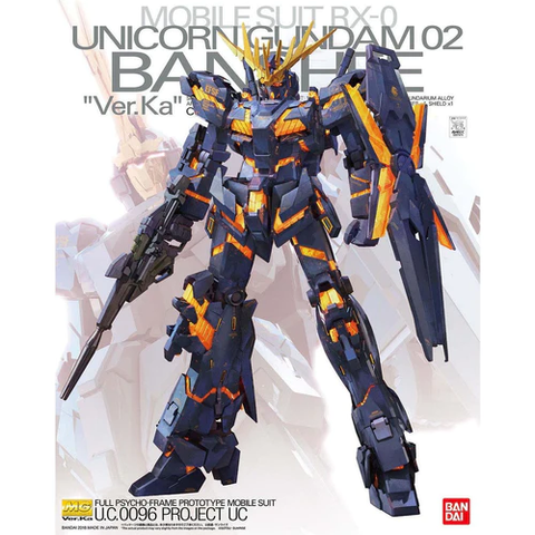 BANDAI 1/100 MG Unicorn Gundam 02 Banshee (Ver. Ka)