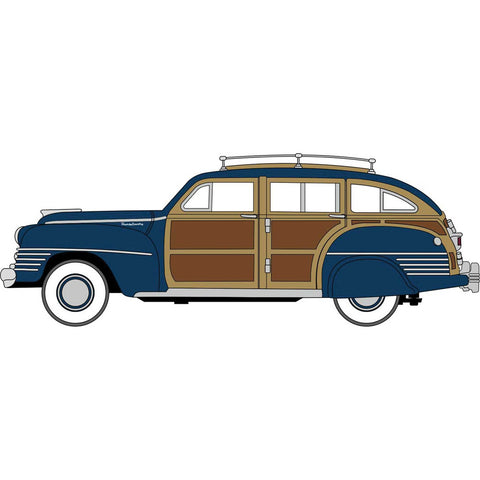 HO 1942 CHRYSLER WOODY BLUE