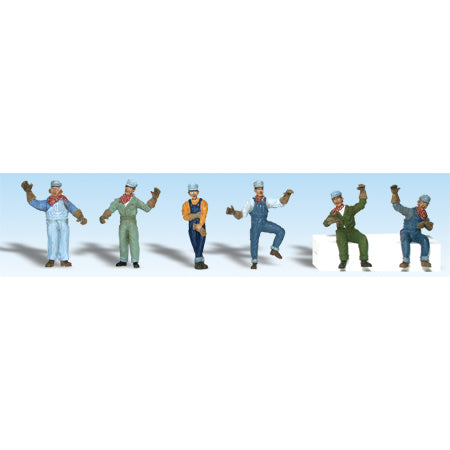 WOODLAND SCENICS HO Figures: Engineers