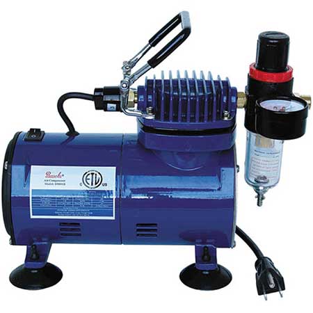 PAASCHE D500 Compressor w/ Regulator & Auto Shutoff