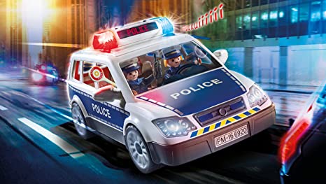 PLAYMOBIL SQUAD CAR W/LIGHTS