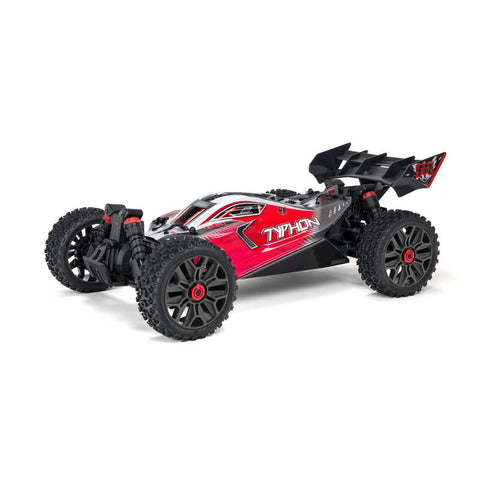 ARRMA 1/8 TYPHON 4WD V3 3S BLX BRUSHLESS BUGGY RTR RED