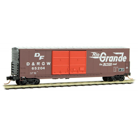 N 50' BOX CAR D&RGW