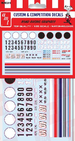 POLAR LIGHTS  1/25 American Pride Graphics Decals