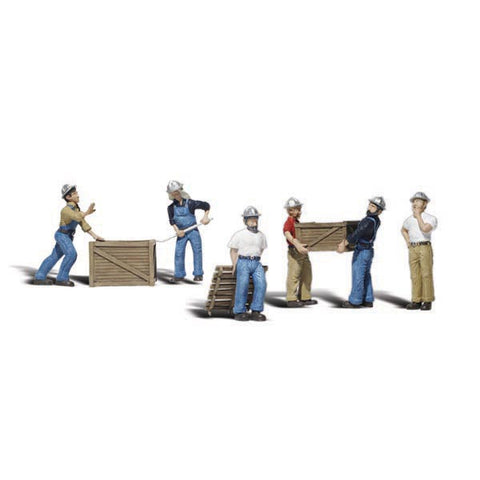 WOODLAND SCENICS O Figures: Dock Workers