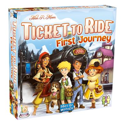 TICKET TO RIDE EUROPE FIRST JOURNEY