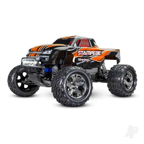 TRAXXAS STAMPEDE XL5 W/LIGHTS ORANGE