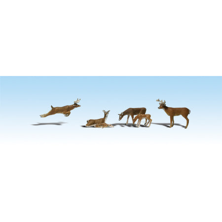 WOODLAND SCENICS HO Figures: Deer