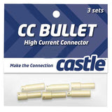 CASTLE 4MM BULLET CONNECTORS 4MM