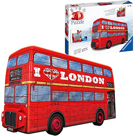 3D-PUZZLES London Bus PUZZLE