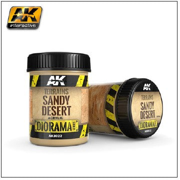 AKI Diorama Series: Terrains Sandy Desert Texture Acrylic 250ml Bottle
