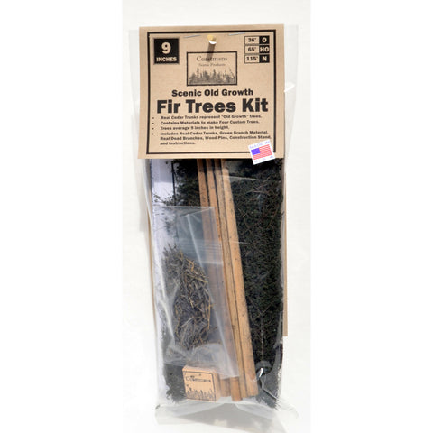 OLD GROWTH FIR TREES 9"