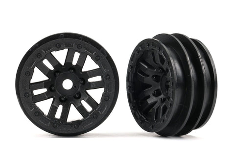 TRAXXAS TRX-4M Wheels, 1.0" (black) (2)