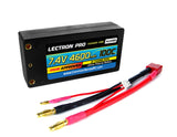 LECTRONPRO LIPO 7.4V 2S 4600mah 100C W/ DEANS