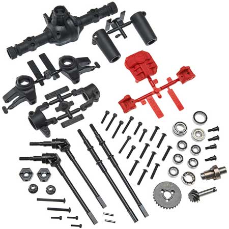 AXIAL AR44 LOCKED AXLE SET