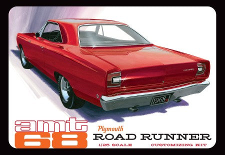 AMT 1/25 1968 Plymouth Roadrunner Customizing Car