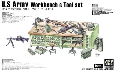 AFV 1/35 US Army Workbench & Tool Set