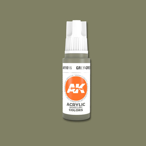 AKI Grey Green 3G Acrylic Paint 17ml Bottle